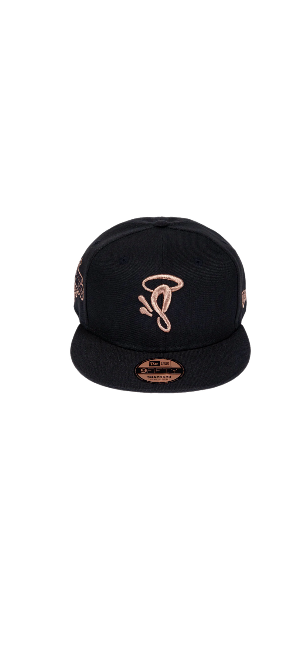 SYNA X NEWERA 9FIFTY SNAPBACK CAP - BLACK/ROSE GOLD