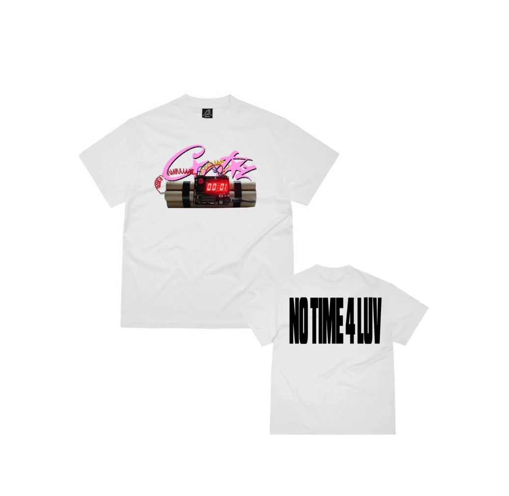 NO TIME FOR LUV TEE WHITE