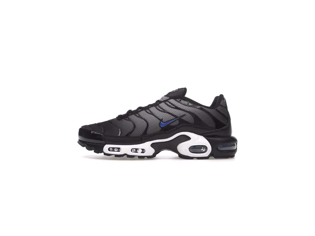 NIKE AIR MAX PLUS WHITE BLACK RACER BLUE