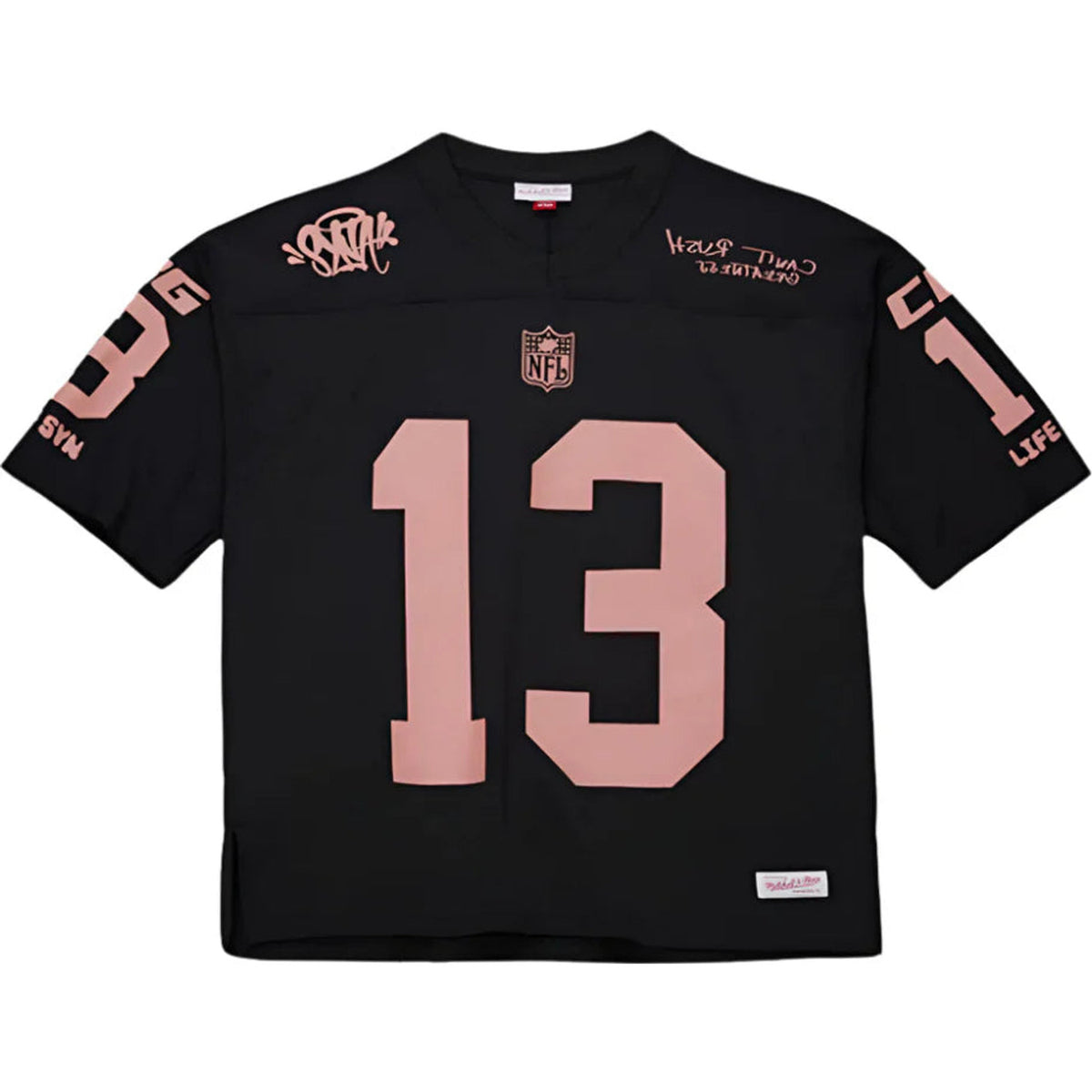SYNA WORLD X NFL X MITCHELL & NESS CRG JERSEY - BLACK