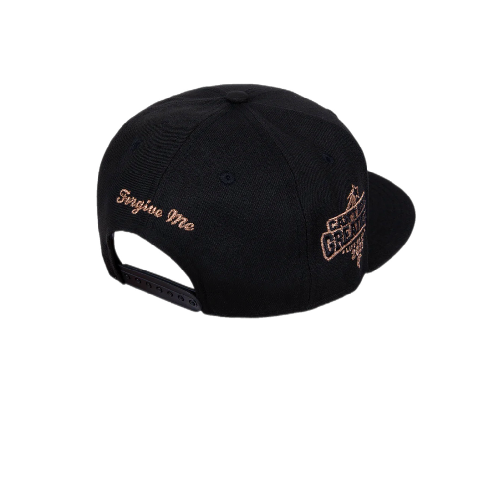 SYNA X NEWERA 9FIFTY SNAPBACK CAP - BLACK/ROSE GOLD