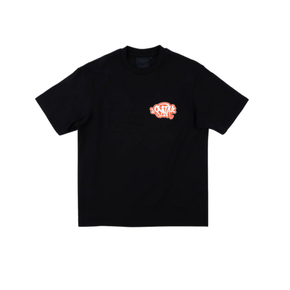 SYNA WORLD STICKER TEE BLACK