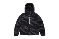 TRAPSTAR MENS HYPERDRIVE TECHNICAL PUFFER GREY CAMO JACKET