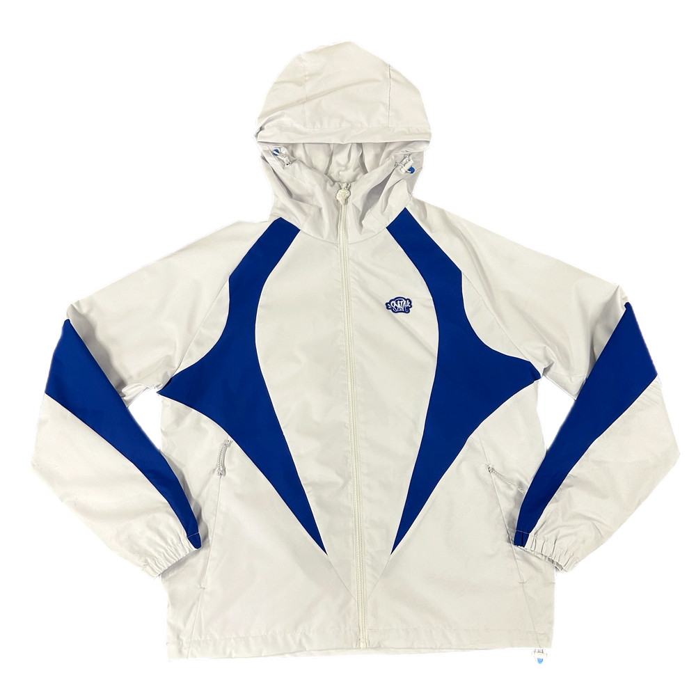 SYNA WORLD VORTEX WOVEN JACKET - WHITE / BLUE