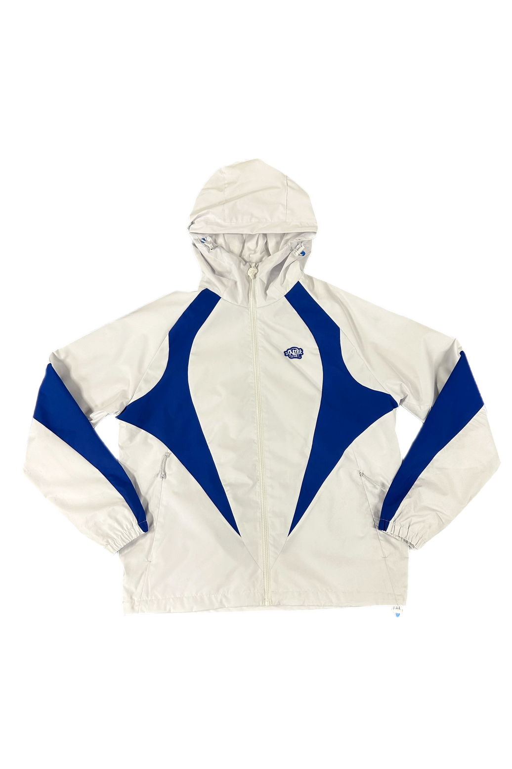 SYNA WORLD VORTEX WOVEN JACKET - WHITE / BLUE