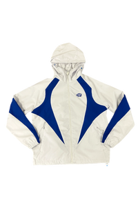SYNA WORLD VORTEX WOVEN JACKET - WHITE / BLUE
