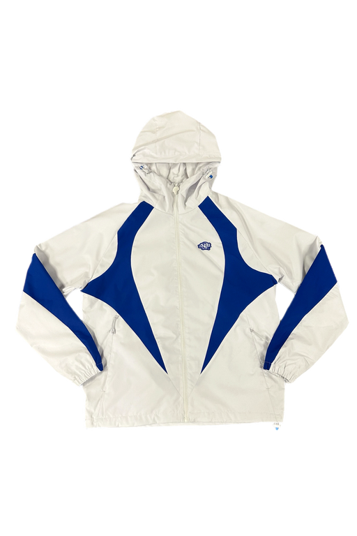 SYNA WORLD VORTEX WOVEN JACKET - WHITE / BLUE