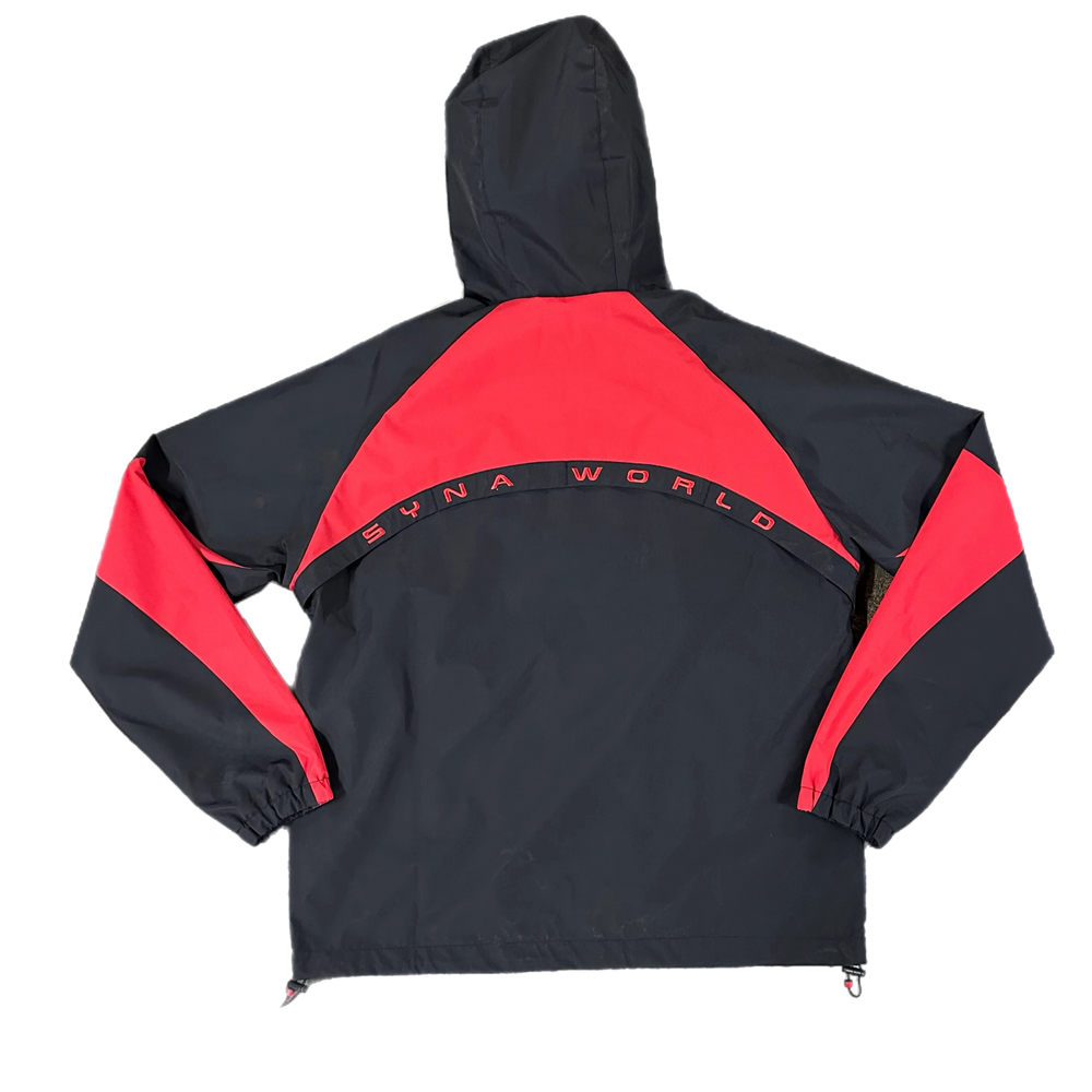 SYNA WORLD VORTEX WOVEN JACKET - BLACK / RED