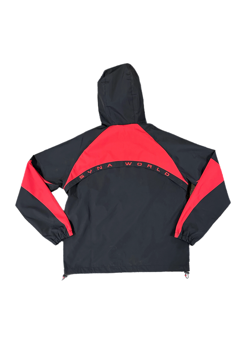 SYNA WORLD VORTEX WOVEN JACKET - BLACK / RED