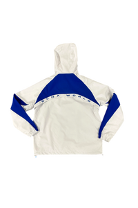 SYNA WORLD VORTEX WOVEN JACKET - WHITE / BLUE