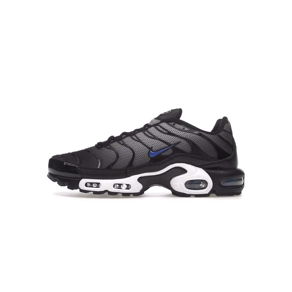 NIKE AIR MAX PLUS WHITE BLACK RACER BLUE
