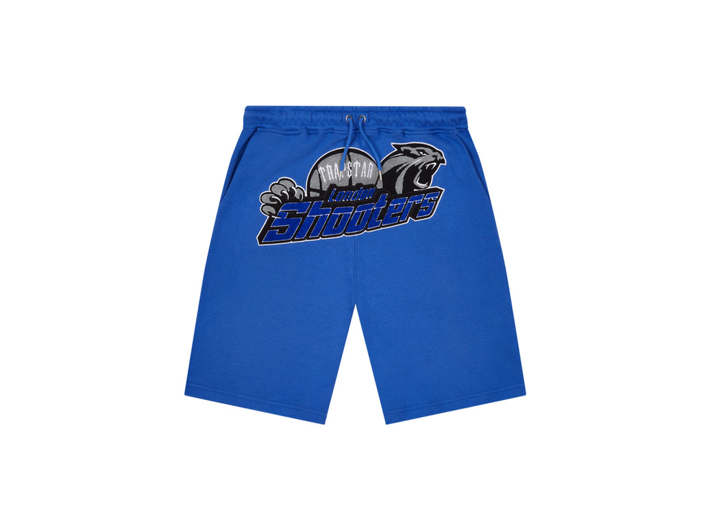 TRAPSTAR CHENILLE SHOOTERS SHORTS - BLUE