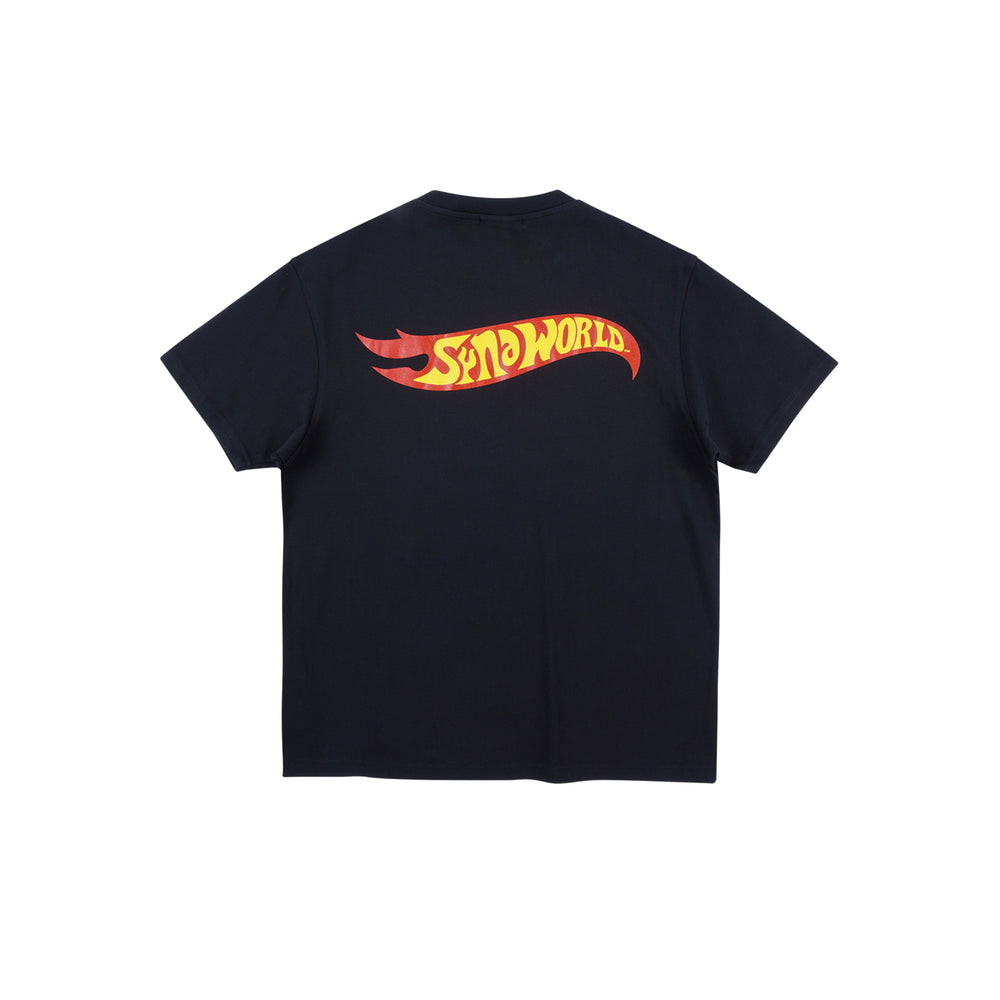 SYNA WORLD HOTWHEELS TEE - BLACK