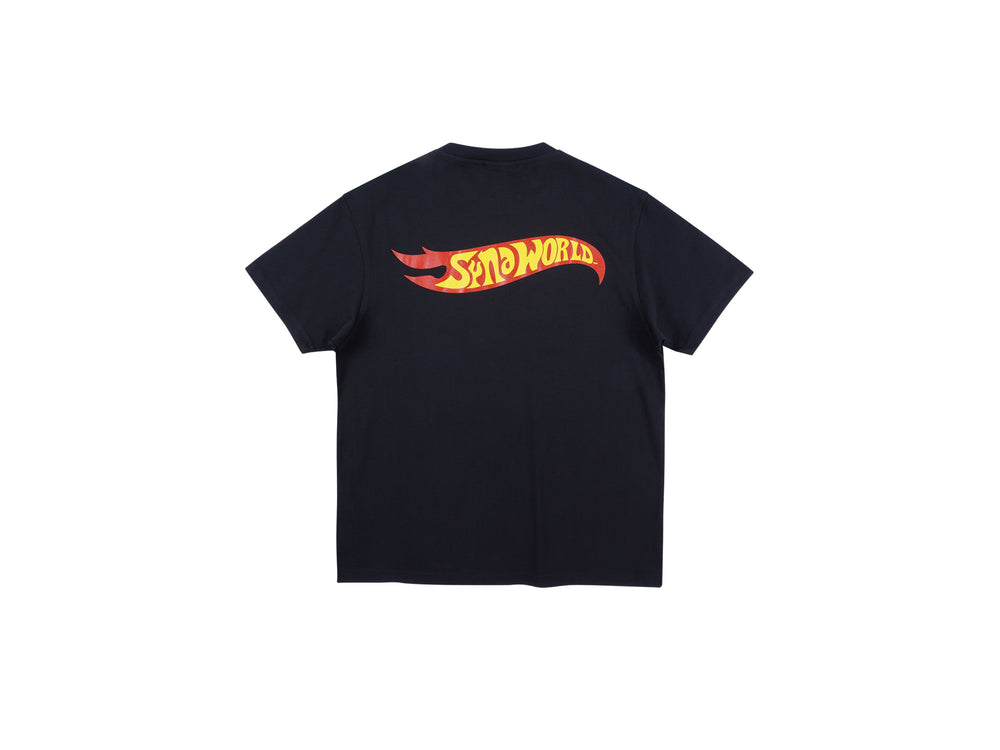 SYNA WORLD HOTWHEELS TEE - BLACK