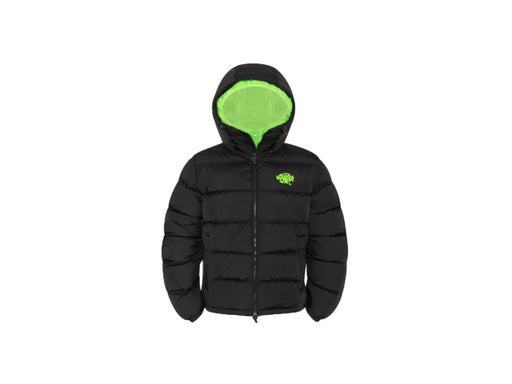 SYNA WORLD DOUBLE HOOD JACKET - BLACK/GREEN