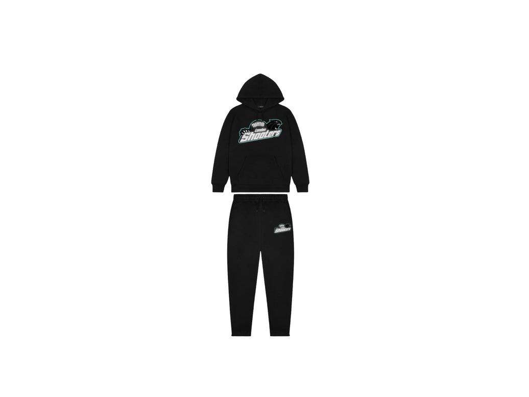 TRAPSTAR SHOOTERS REFLECTIVE TRACKSUIT - BLACK