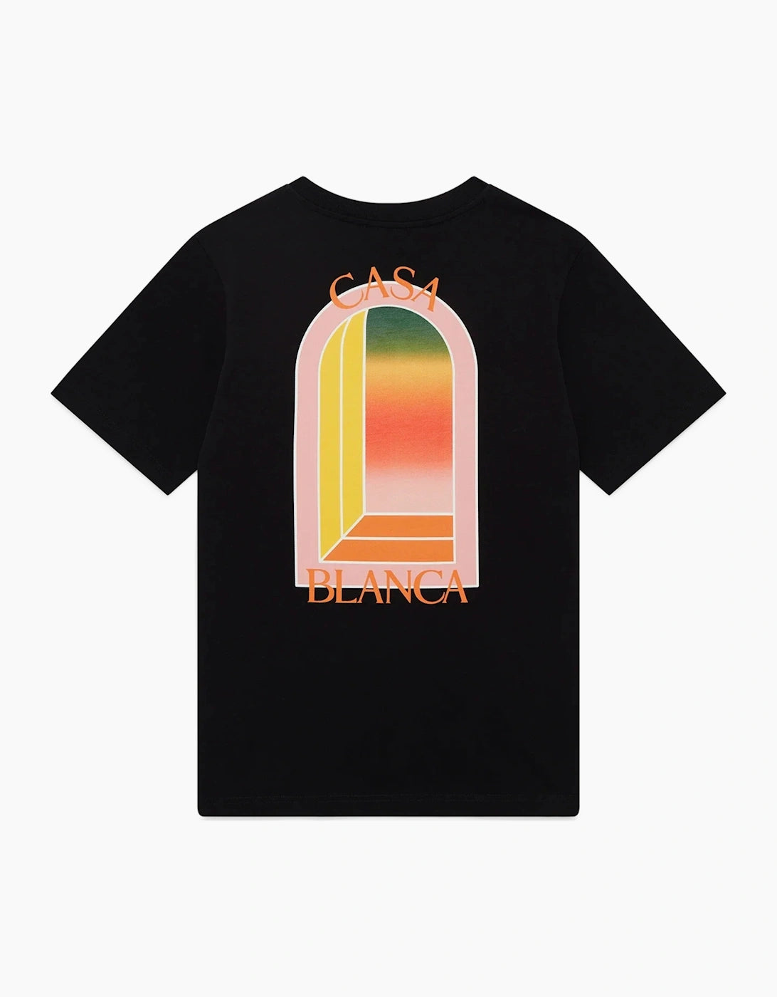 CASABLANCA GRADIENT ARCH LOGO TEE