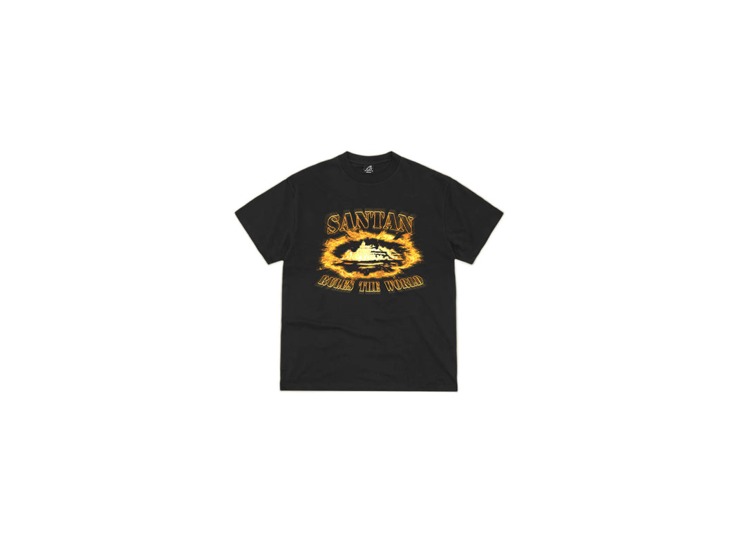 Santan Dave x Corteiz Alcatraz Yellow Tee